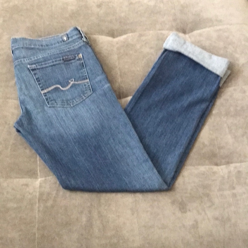 7 for all Mankind straight leg jean size 29